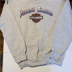 Harley-Davidson Gray Crewneck Sweater